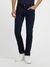 Blue Solid Mid-Rise Ankle Length Jeans