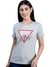 Light Melange Logo Round Neck Short Sleeves T-Shirt