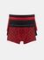 GUESS Red Guess Seal Men's Joe Boxer Trunk 3 Pack