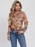 Multi-Color Printed Spread Collar Full Sleeves Shirt
