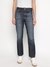 Blue Solid Straight Fit Eco Lincoln Jeans