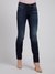Blue Solid Skinny Fit Eco Lincoln Jeans