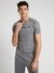 Grey Solid Round Neck Elliot Tech Tee
