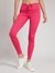 Pink Solid High-Rise Skinny Fit Agatha Leggings