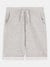 Grey Solid Shorts