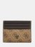 Mito Beige Printed Card Holder