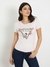 WoPink Printed Round Neck Short Sleeves T-shirt