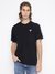 Guess Men's Black Solid Crew Neck Short Sleeves T-Shirt