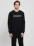 Guess Men Printed Round Neck Full Sleeves Sweatshirt