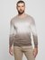 Mindfull Wallnut Ombre Round Neck Full Sleeve Edwin Pullover Sweater