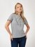 Guess Marble Heather Crew Neck Embellished T-Shirt