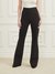 Guess Women Black Solid Bootcut High-Rise Flat Front Formal Trousers