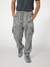 Steel Ball Solid Mid Rise Dionigi Cargo Pant