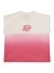 Pink Round Neck Sleeveless Dyed T-Shirt
