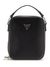 Torino Black Solid Crossbody Bag