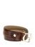 Women Brown Solid Leather Belt