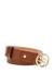 Women Brown Solid Pu Belt