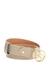 Women Beige Solid Pu Belt