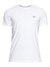 White Solid Crew Neck Caleb Hero T-Shirt