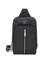 Lugano Black Solid Backpack