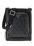 Siena Flat Black Printed Crossbody Bag