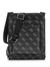 Siena Flat Black Printed Crossbody Bag