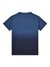 Smart Blue Pure Cotton Printed Dip Dye T-Shirt