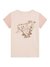 Elegant Pink Cotton Blend Printed T-Shirt