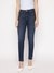 Blue Solid Skinny Fit Jeans