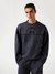 Guess Men Solid Round Neck Full Sleeves Sweatshirt