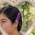 Purple Saral Hair Clip
