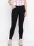 Black Solid Skinny Fit Jeans