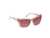Guess Women Polycarbonate Full Rim Shiny Transparent Beige Cateye Sunglasses