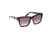 Guess Women Acetate Full Rim Shiny Black Square Sunglasses