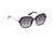 Guess Women Polycarbonate Full Rim Shiny Black Hexagon Sunglasses