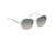 Guess Women Polycarbonate Full Rim Shiny White Hexagon Sunglasses