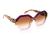 Guess Women Acetate Full Rim Shiny Tranparent Hexagon Sunglasses