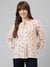 Latin Quarters Women Pink 3/4 Sleeve Printed Straight Tunic