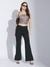 Latin Quarters Women Black Solid Straight Pant