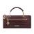Hidesign Genuine Leather Women Zip Around Aubergine