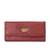 Hidesign Genuine Leather Women Clutch Red Marsala