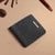 Hidesign Genuine Leather Men Bi Fold Black