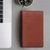Hidesign Genuine Leather Men Passport Holder Brown