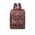 Hidesign Genuine Leather Men Backpack Brown