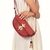 Hidesign Genuine Leather Women Shoulder Bag Red