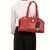 Hidesign Genuine Leather Women Shoulder Bag Red