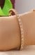 Estele Gold Plated CZ Streamlined Designer Bracelet for Women