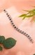 Estele Rhodium Plated CZ Stunning Bracelet with Black Stones for Women