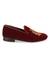 Men Formal Embroidered Velvet Sandals