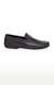 Men's Black Leather Loafers